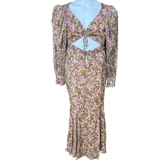 For Love and Lemons Wynne Maxi Dress Size Medium - Picture 5 of 11